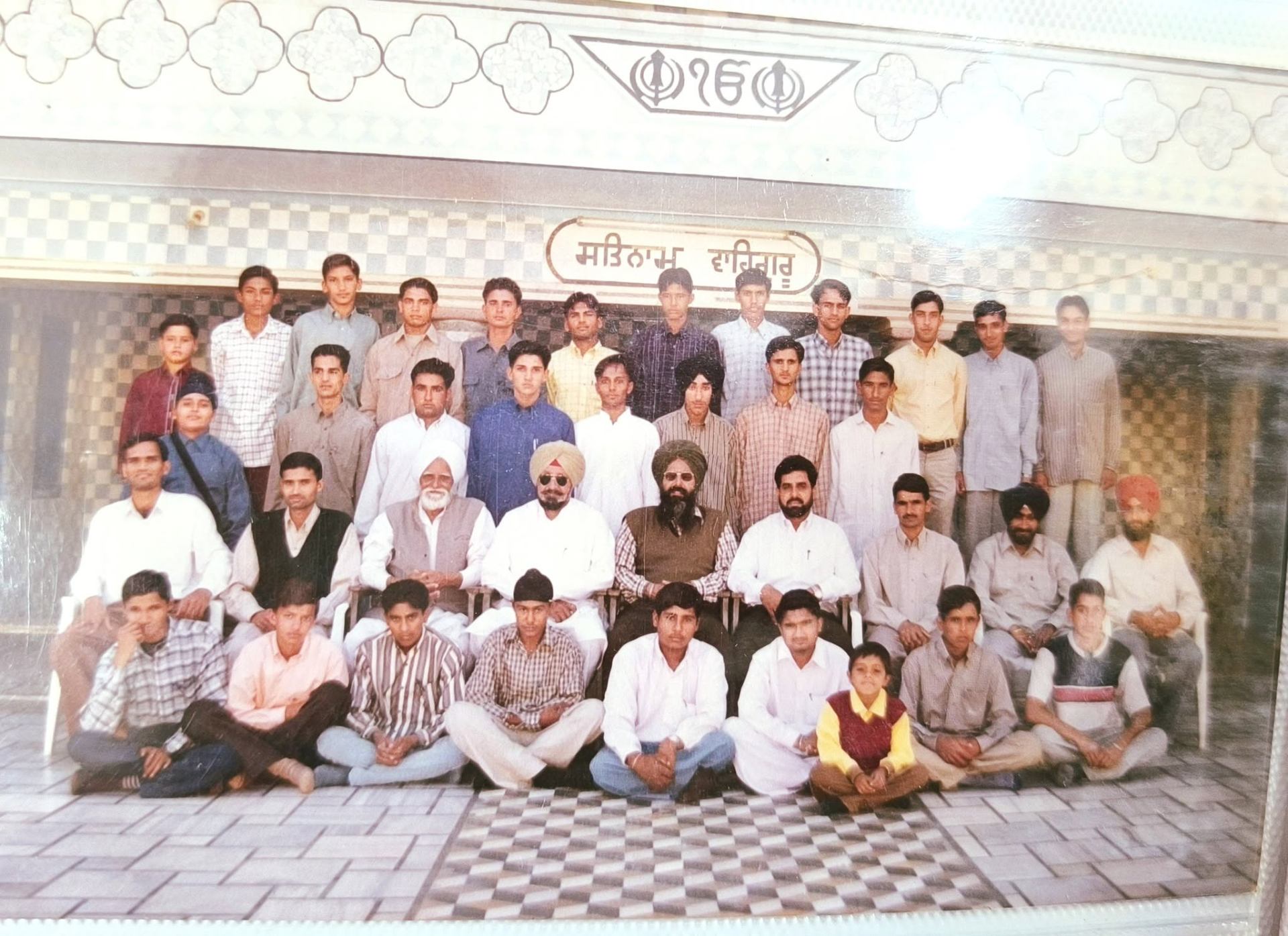 Founding-era school gathering