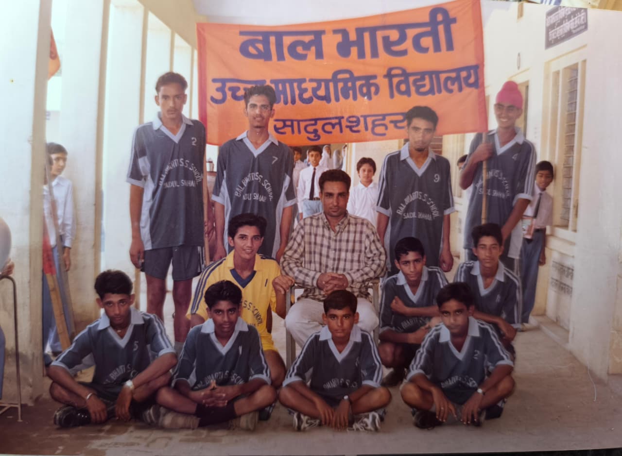 Bal Bharti school football team